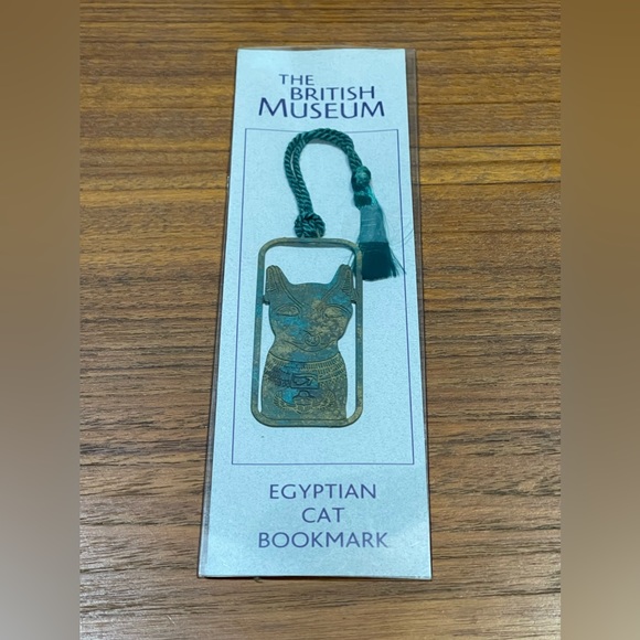 2003 The Trustees of the British Museum Egyptian Cat Bookmark - Picture 1 of 3
